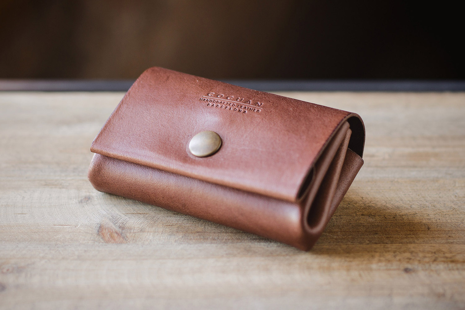 Leather Card Coin Wallet